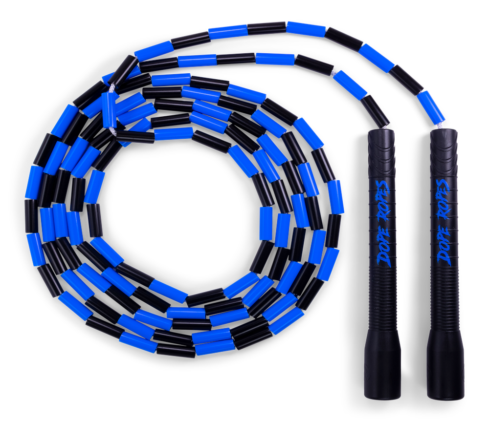 Dope Ropes Long Handle Beaded Jump Rope