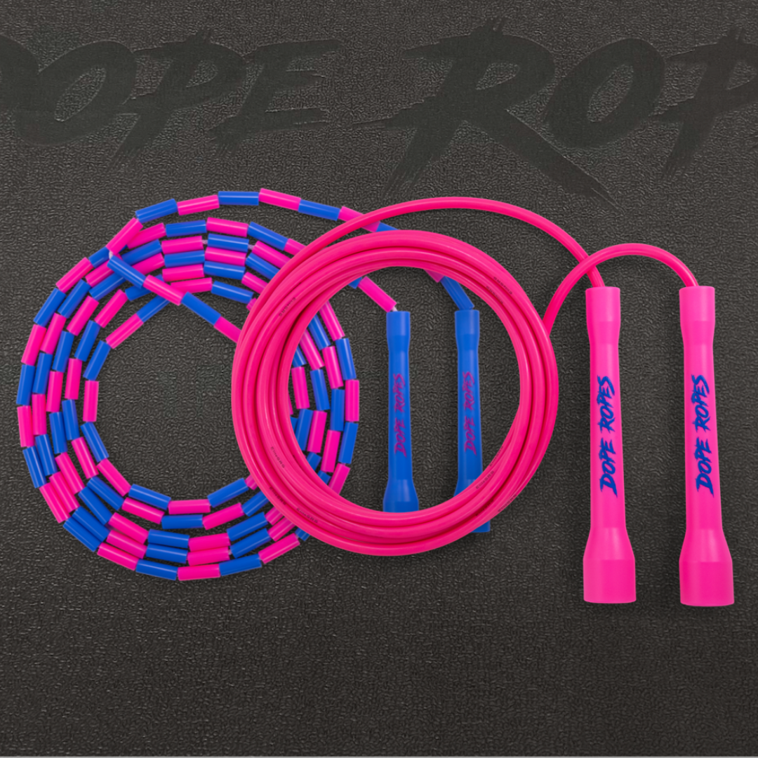 Beginner Jump Rope Bundle + Mat