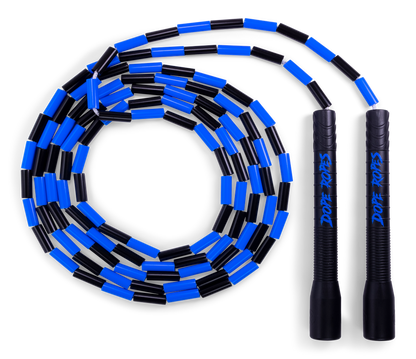 Dope Ropes Long Handle Beaded Jump Rope