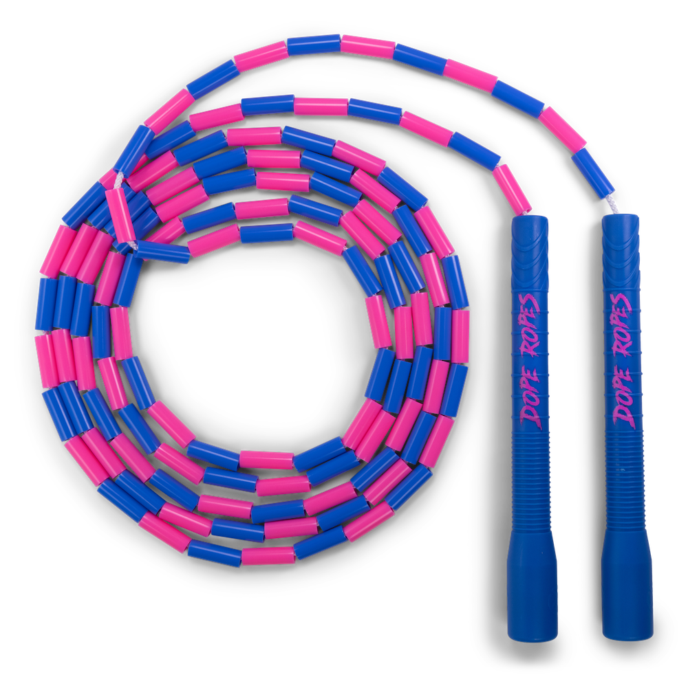 Long Handle Beaded Freestyle Jump Rope Dope Ropes