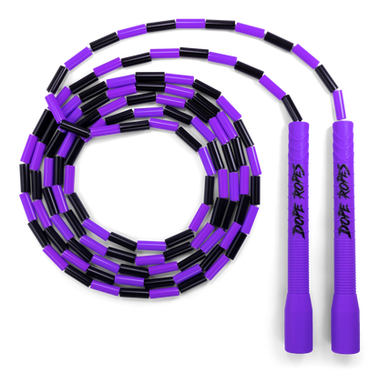 Dope Ropes Long Handle Beaded Jump Rope
