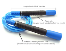 Load image into Gallery viewer, Elite SRS Pro Freestyle Jump Rope (4mm PVC)