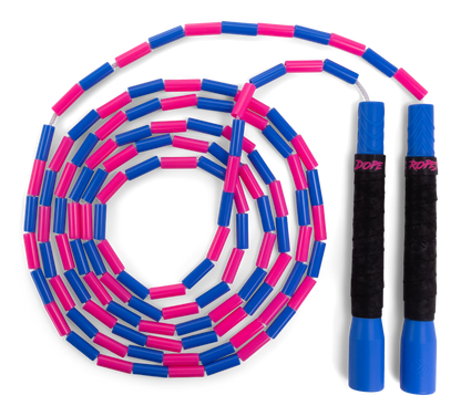 Dope Ropes Long Handle Beaded Jump Rope