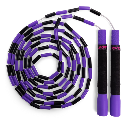 Dope Ropes Long Handle Beaded Jump Rope